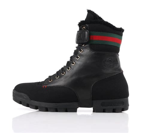 gucci combat boots men's.